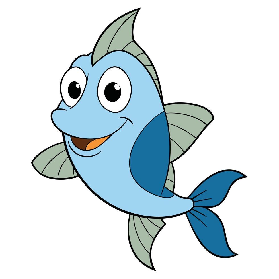 Guppy Fish Art for Aquatic Pet Campaigns vector