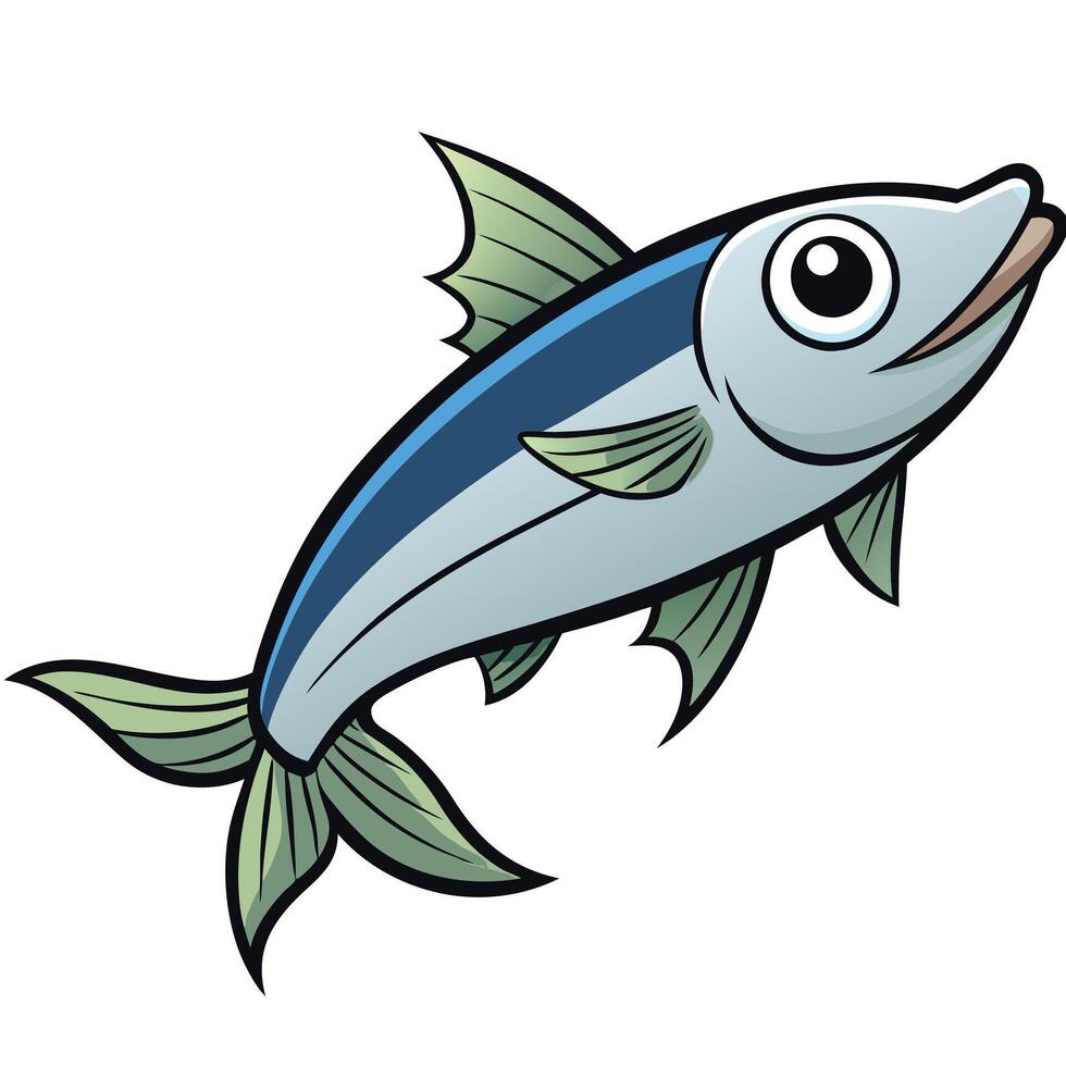 Herring Fish Art for Aquatic Creatures vector