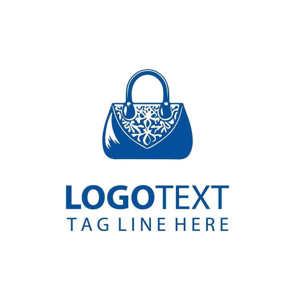 Crystal Carry handbag logo vector