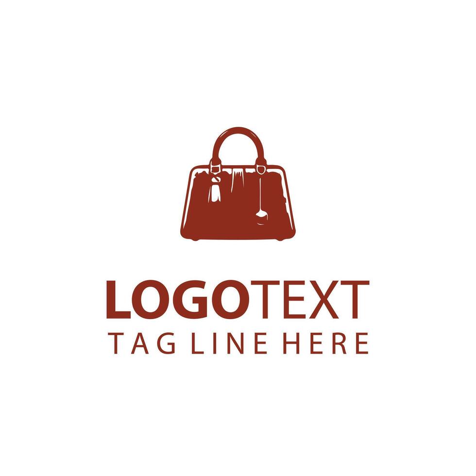 Chic Tote handbag logo vector