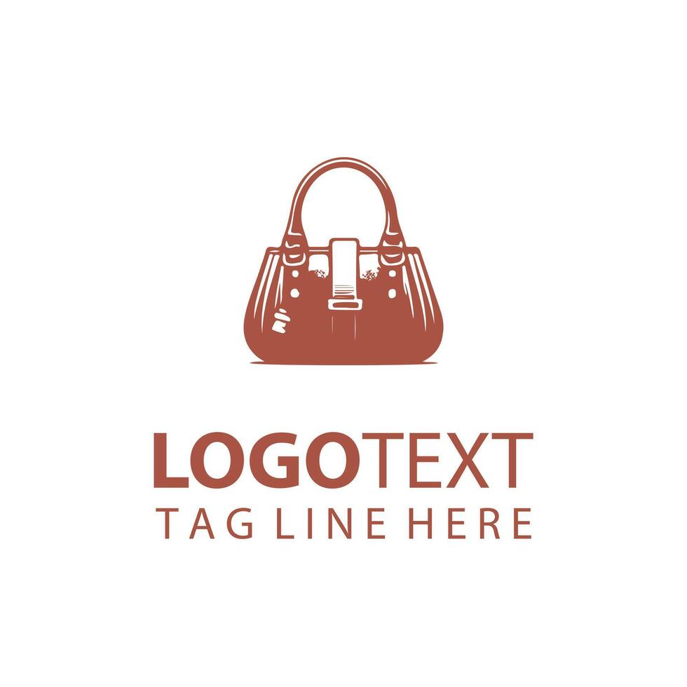 Posh Bag handbag logo vector