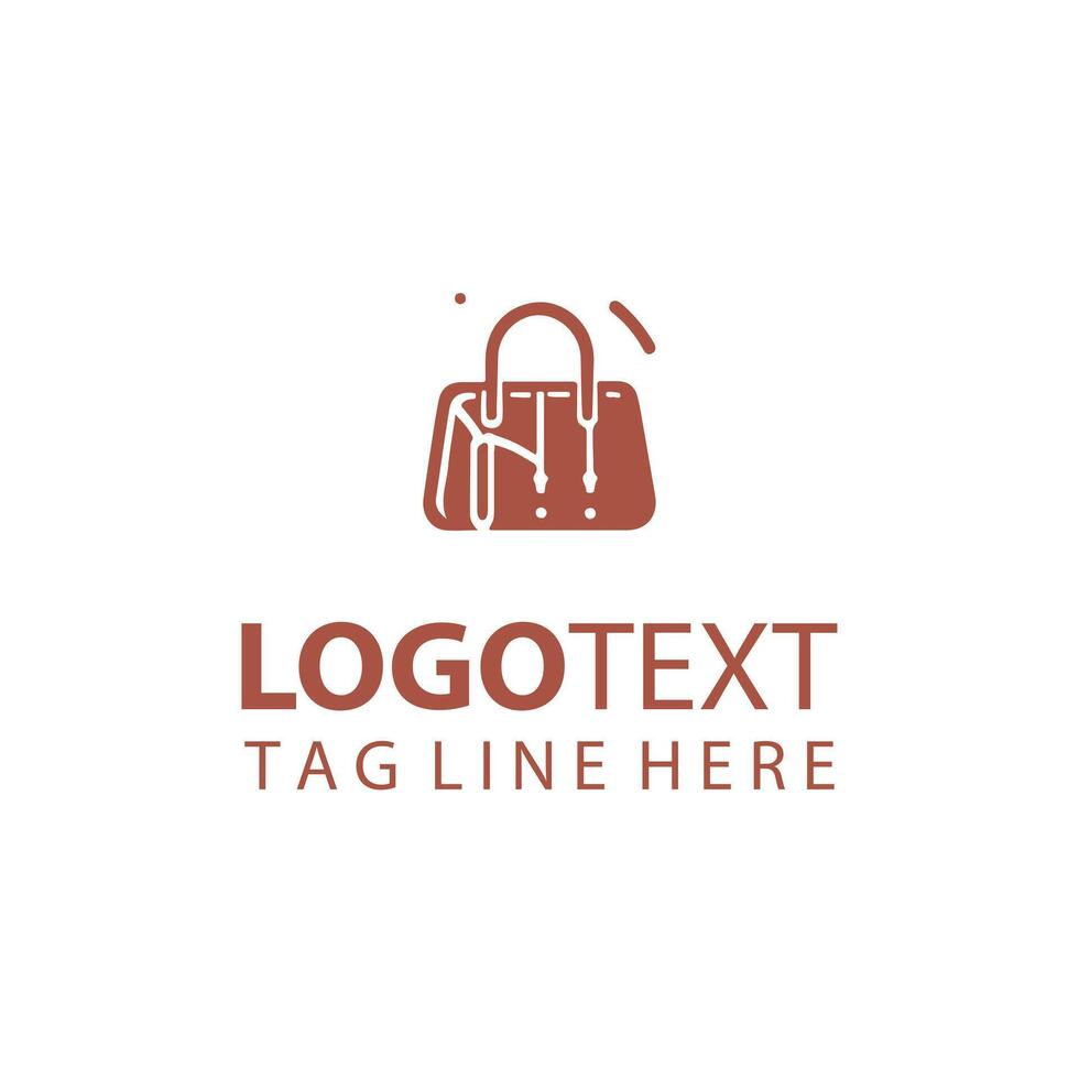 Glam Aura handbag logo vector
