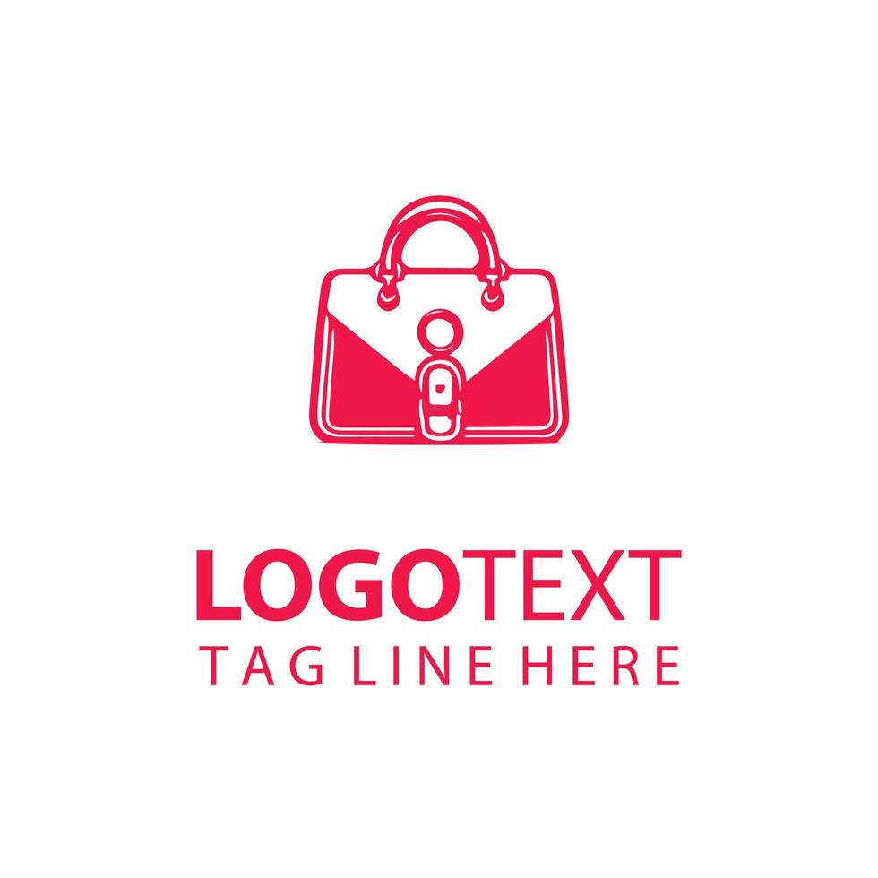 Luxe Glow handbag logo vector