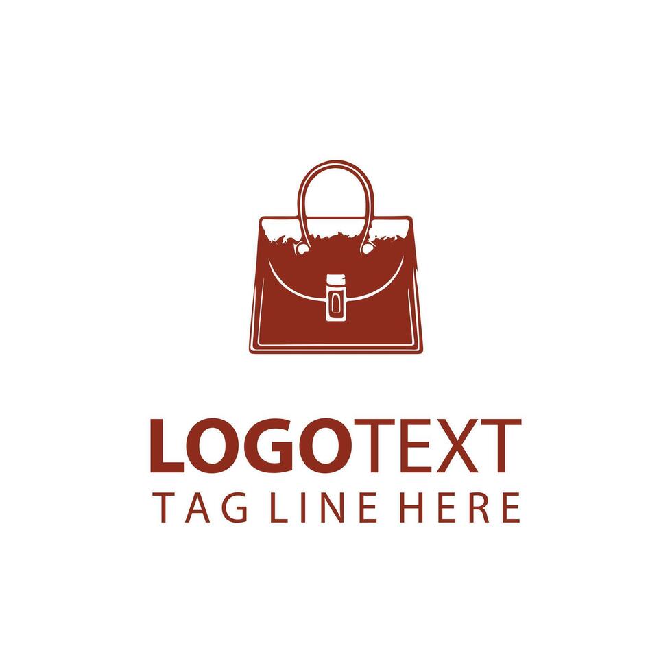 Luxe Vibes handbag logo vector
