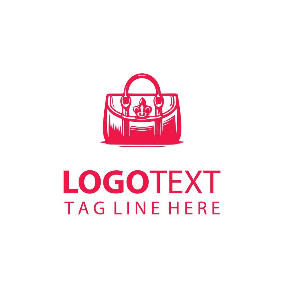 Luxe Pouch handbag logo vector