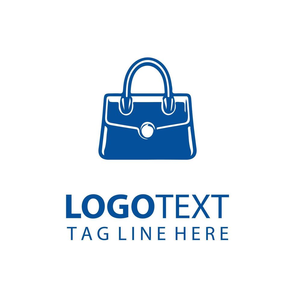 High Luxe handbag logo vector