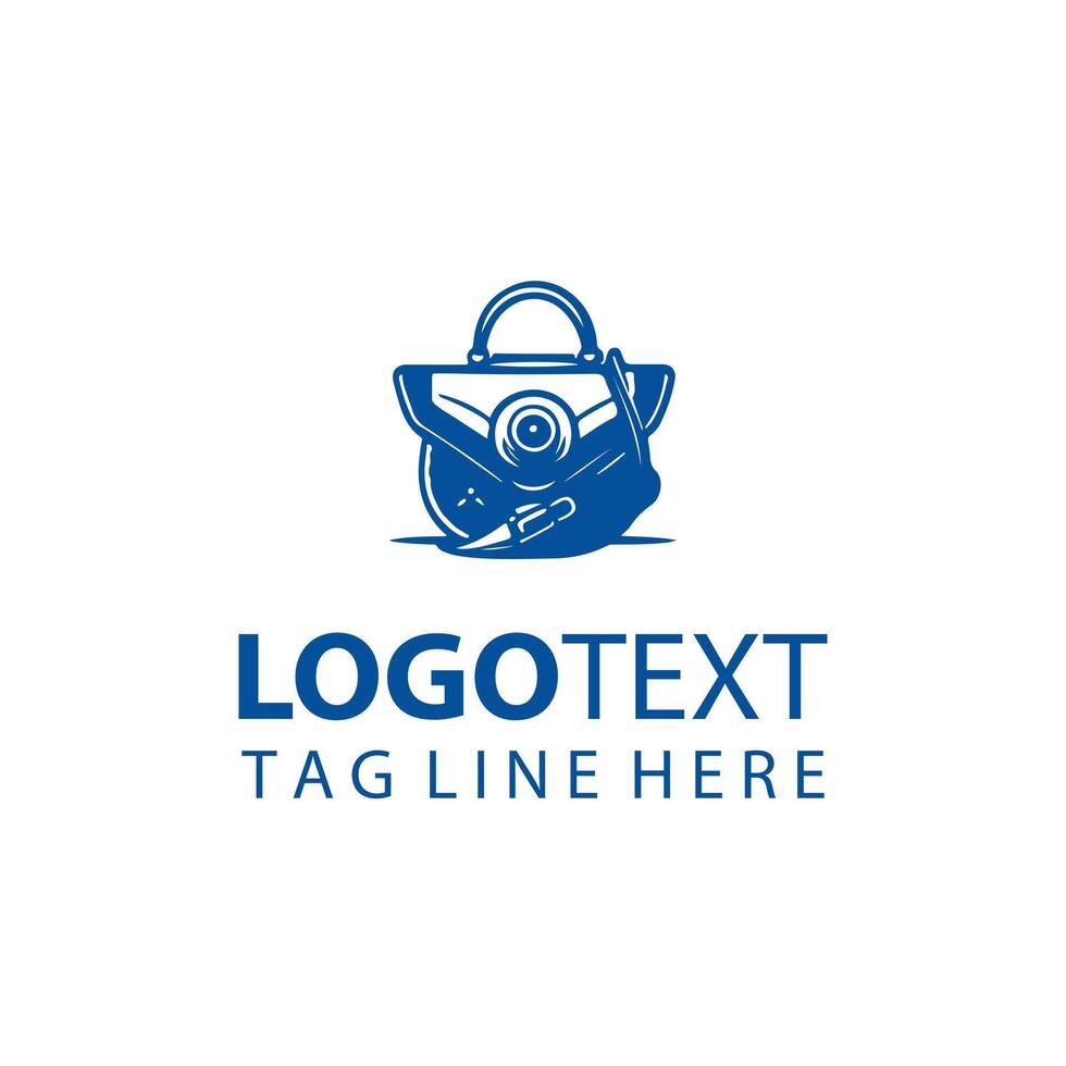Luxe Canvas hand bags logo vector