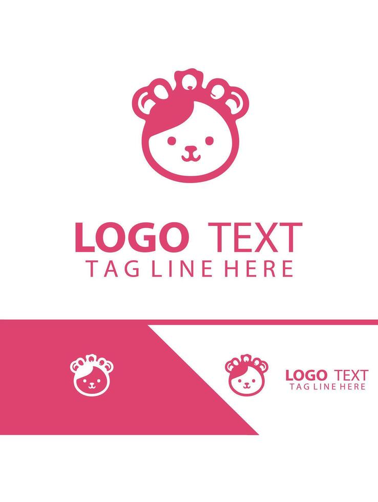 Pure Beginnings Baby logo vector