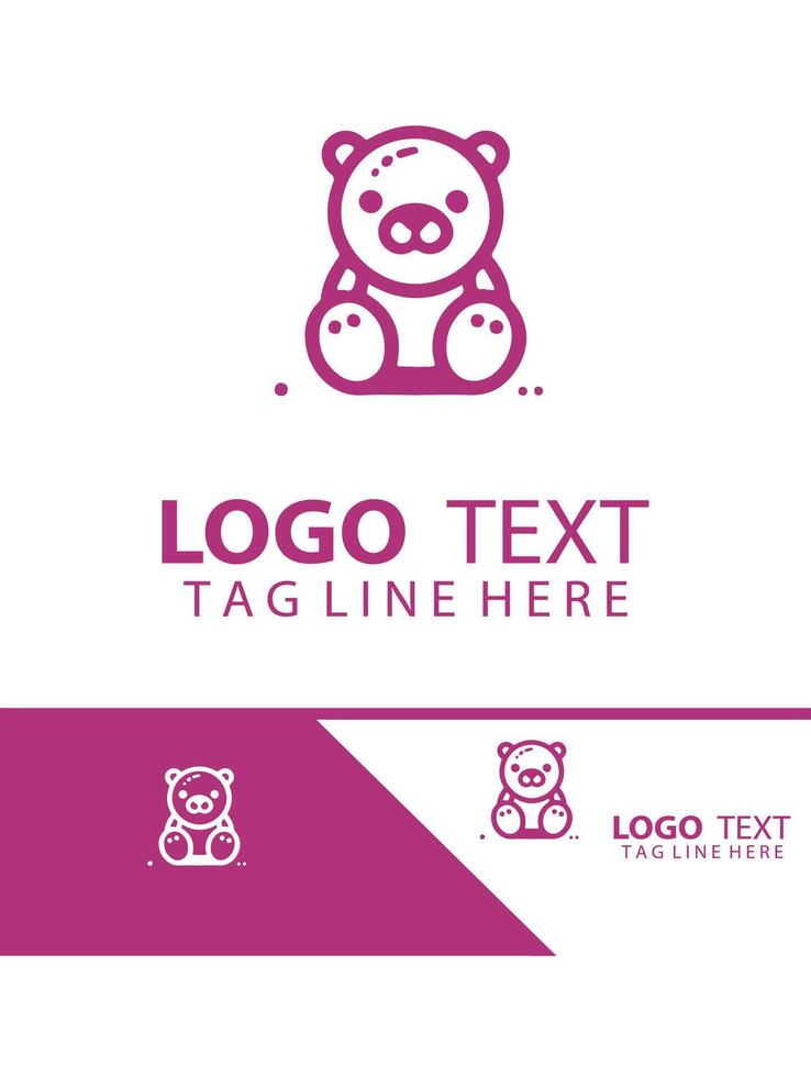 Lily baby logo vector