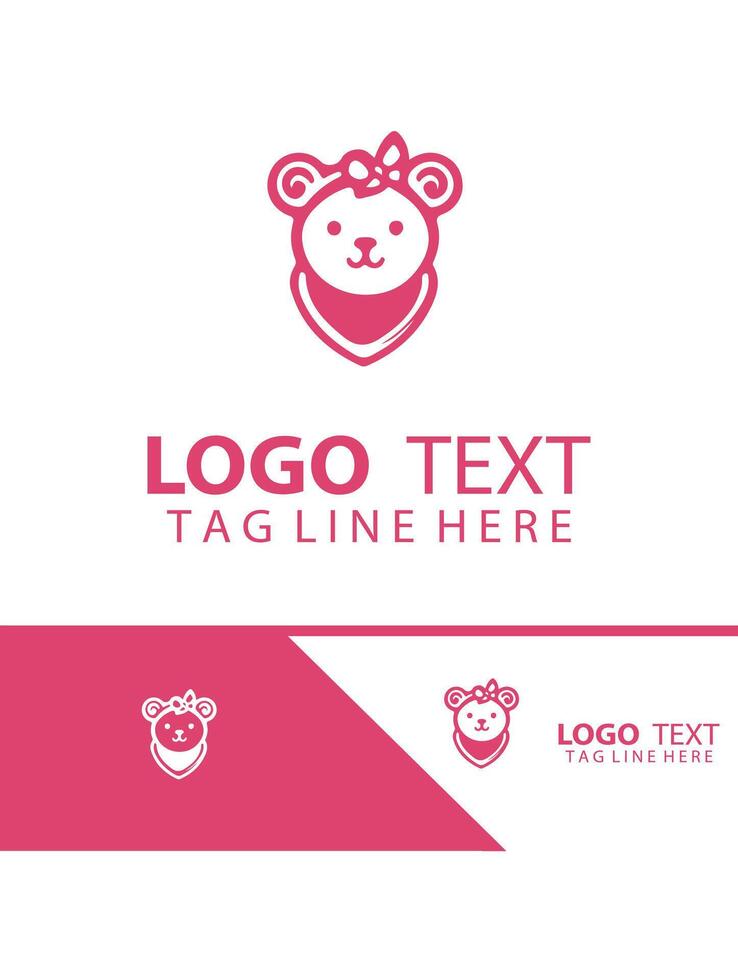 Hazel baby logo vector