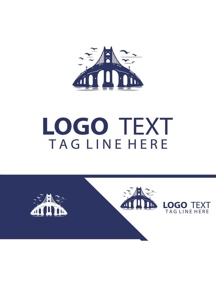 Steelspan Bridge logo vector