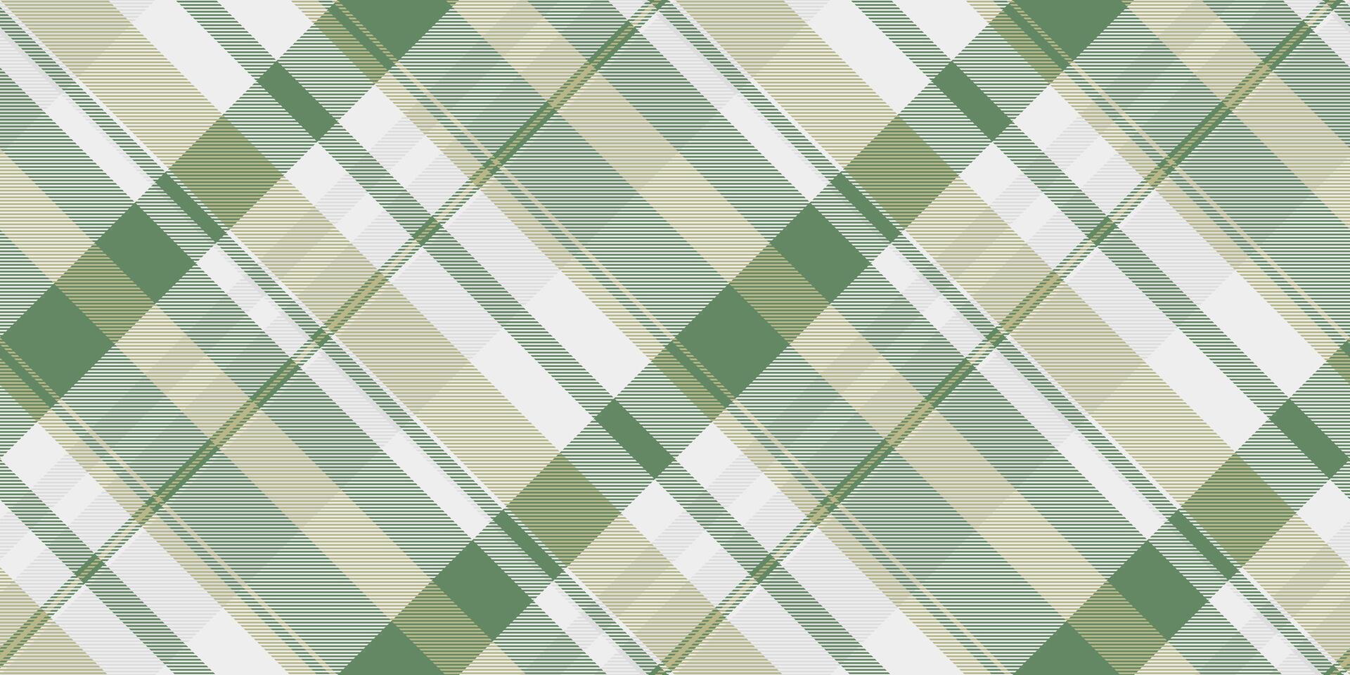 Soft texture fabric , page plaid pattern textile. Curved background seamless check tartan in pastel and white colors. vector