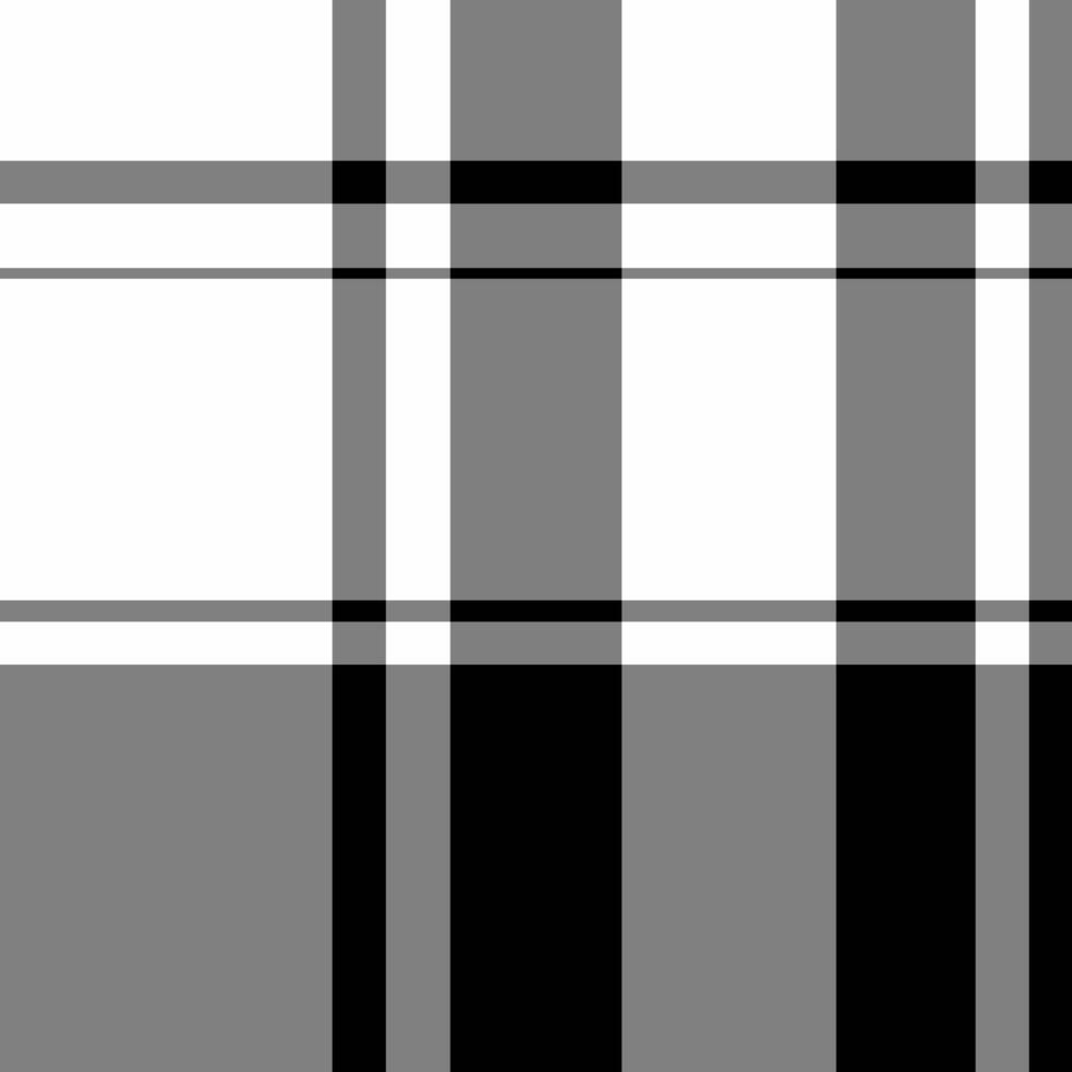 Harmony texture seamless background, hippy check textile . Site pattern plaid fabric tartan in gray and white colors. vector