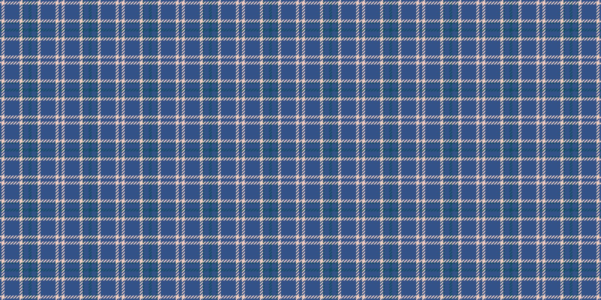 Fashioned textile fabric plaid, tradition check pattern . Textured seamless tartan texture background in blue and light colors. vector