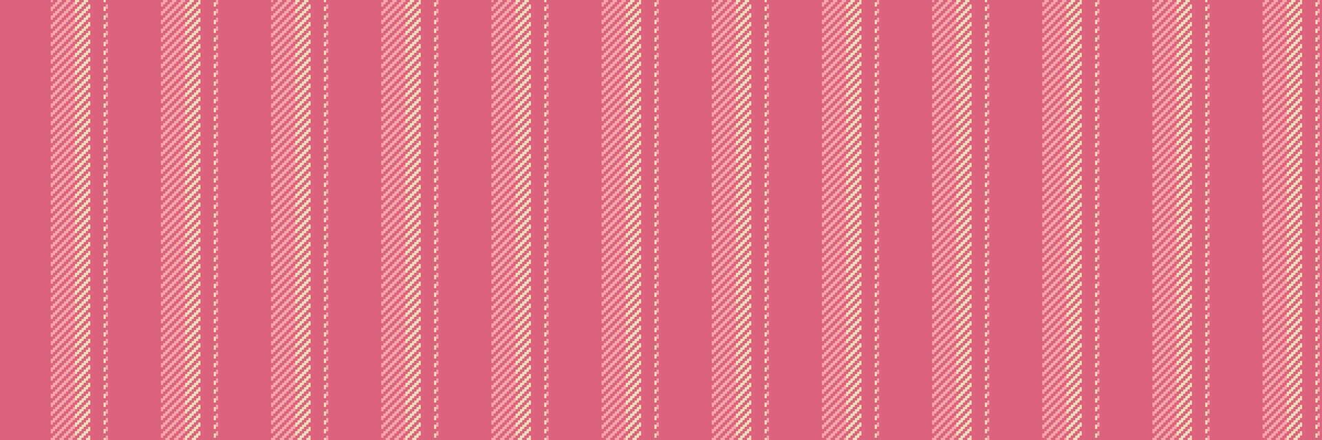 Elegant pink and cream vertical striped pattern. Perfect for textile designs, website backgrounds, or stationery. Clean, modern aesthetic with subtle texture. vector