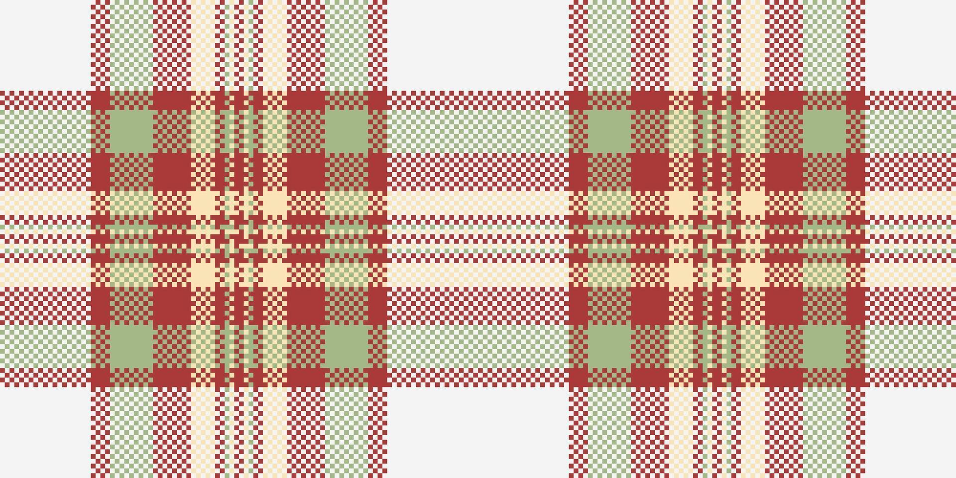 Popular background tartan texture, napkin pattern textile check. Woven plaid fabric seamless in white and red colors. vector