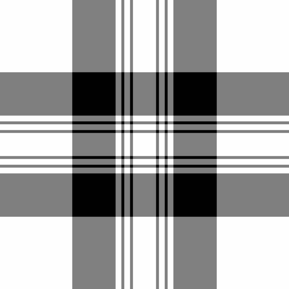 Website pattern plaid fabric, regular background tartan check. Household texture textile seamless in gray and white colors. vector
