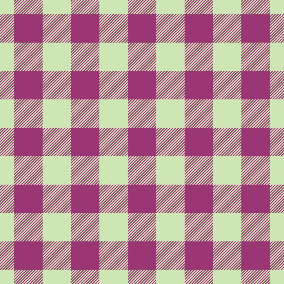 Elegant pastel green and purple gingham pattern. Perfect for textile design, website backgrounds, or crafting projects. Seamless repeat texture adds visual interest to any project. vector