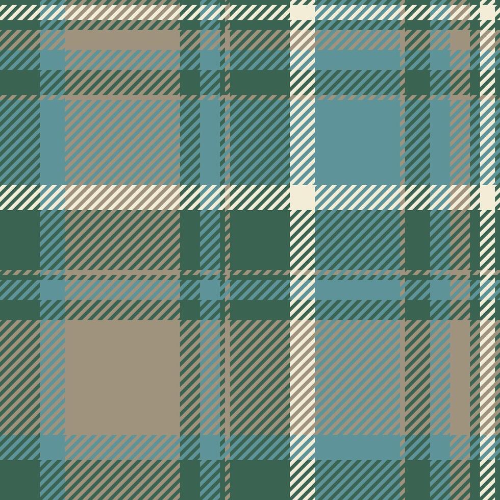 Setting plaid tartan, minimalist pattern seamless check. Turquoise texture background fabric textile in mint and cyan colors. vector