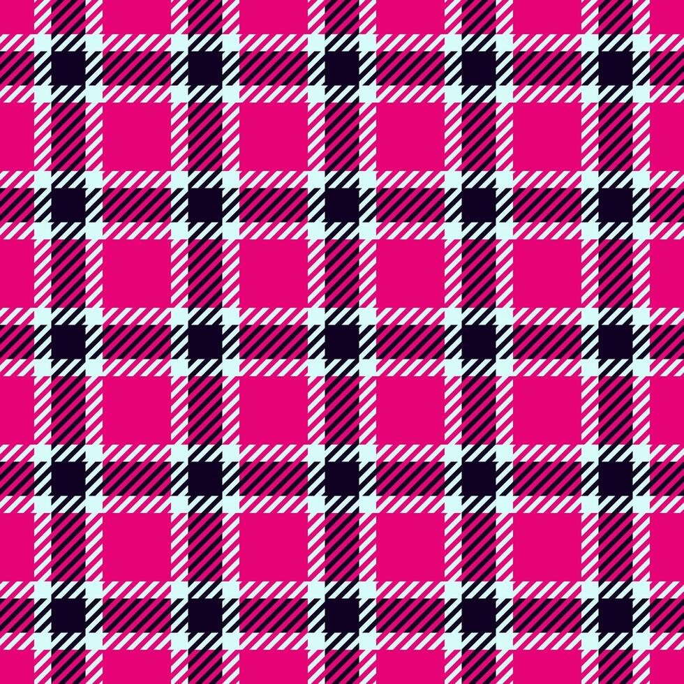 Motif tartan textile background, couch texture check plaid. Sale fabric seamless pattern in pink and light colors. vector
