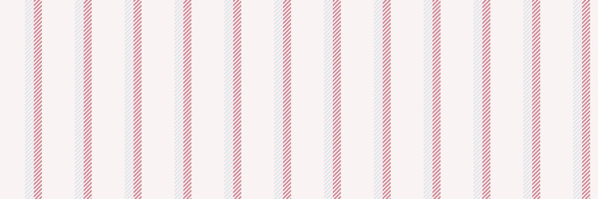 Fippie background lines pattern, suit fabric vertical stripe. Hheet seamless textile texture in sea shell and sterling silver colors. vector
