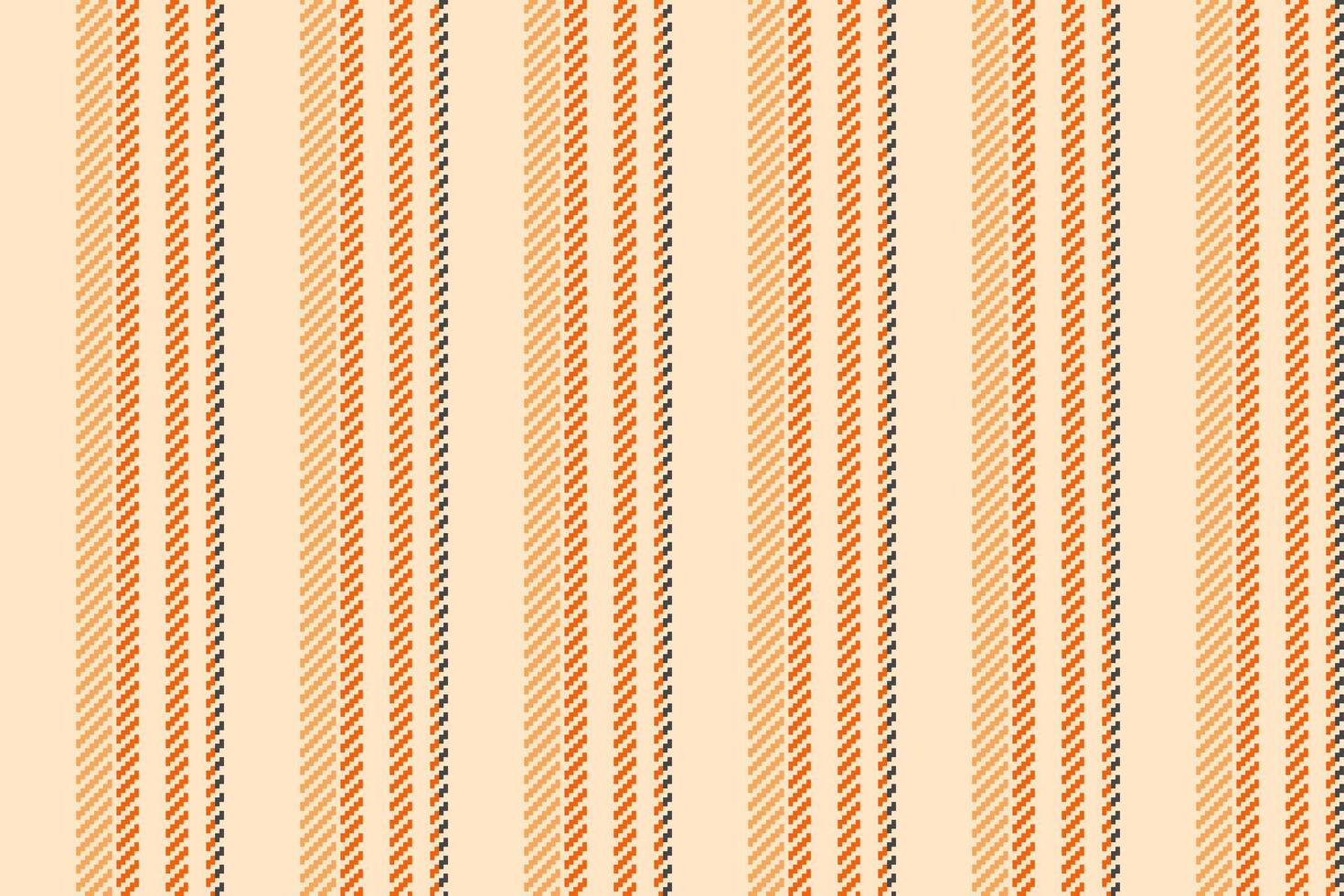 Stylish abstract geometric pattern with vertical stripes in orange and beige hues. Perfect for textile design, website backgrounds, or any project needing a modern, textured look. vector