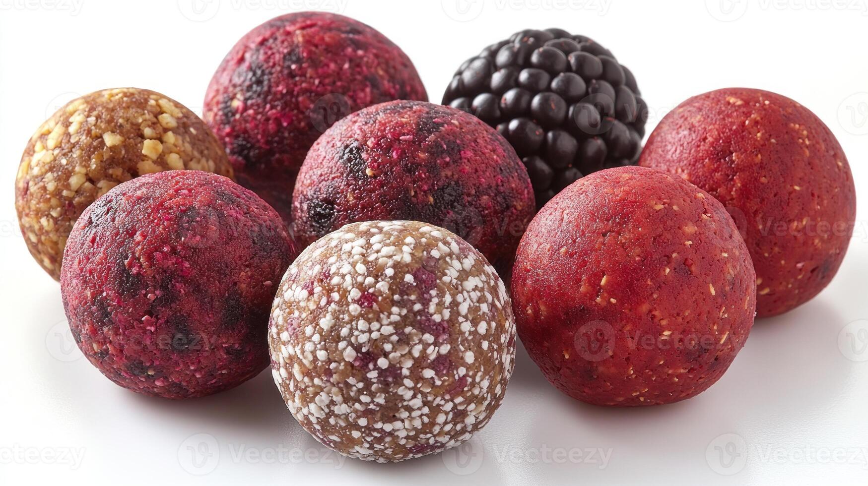Delicious and vibrant energy bites offer a burst of flavor and nutrition in every bite photo