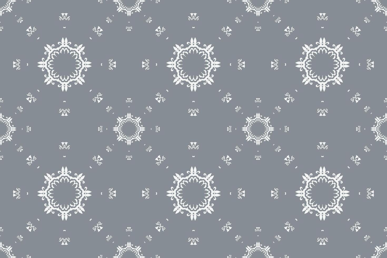 Damask Styles America Geometric Pattern Drawing Folk Embroidery, Aztec Ornament Print. Design for Carpet, Wallpaper, Clothing, Wrapping, Fabric vector