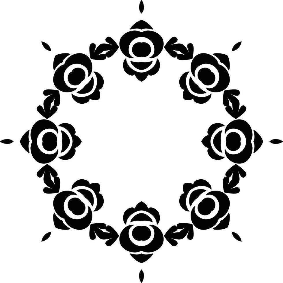 Islamic Simple Mandala Art Circular Pattern in the Form of a Mandala Decorative Ornament in Ethnic Oriental Style. vector