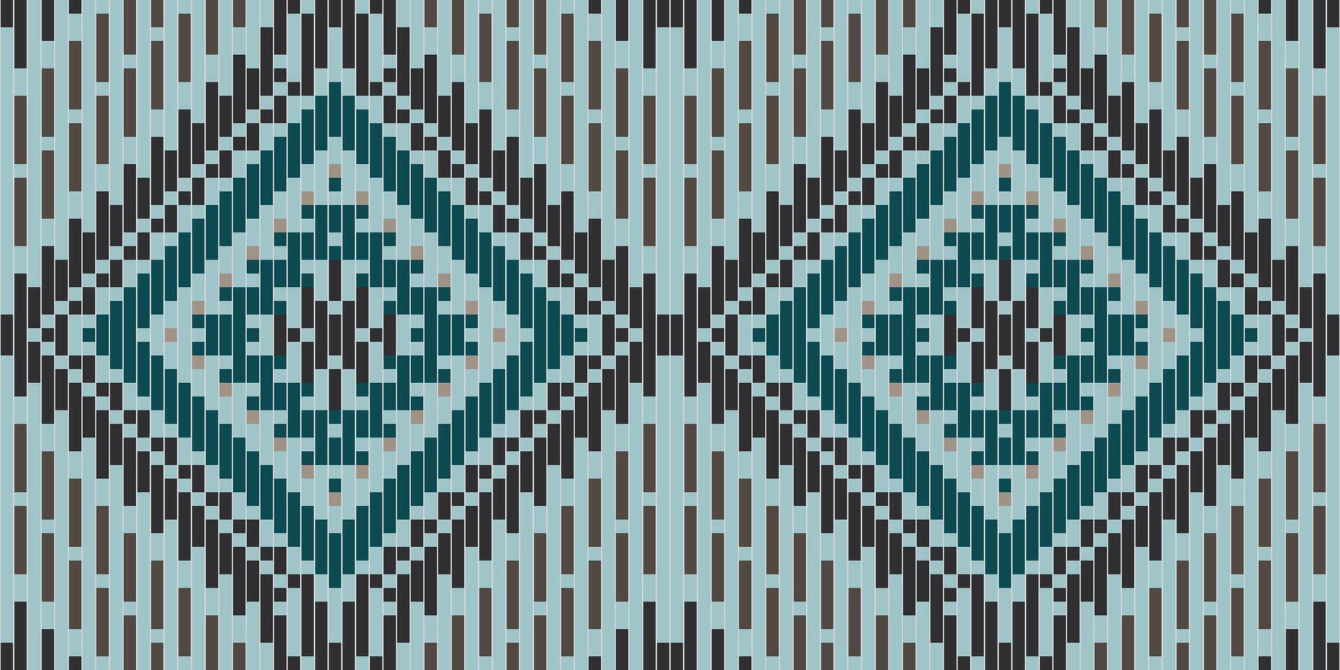 Stripes Background Abstract Colorful Geometric Pattern Backgroundfolk Embroidery, Aztec Geometric Ornament Print. Design for Carpet, Wallpaper, Clothing, Wrapping, Fabric vector