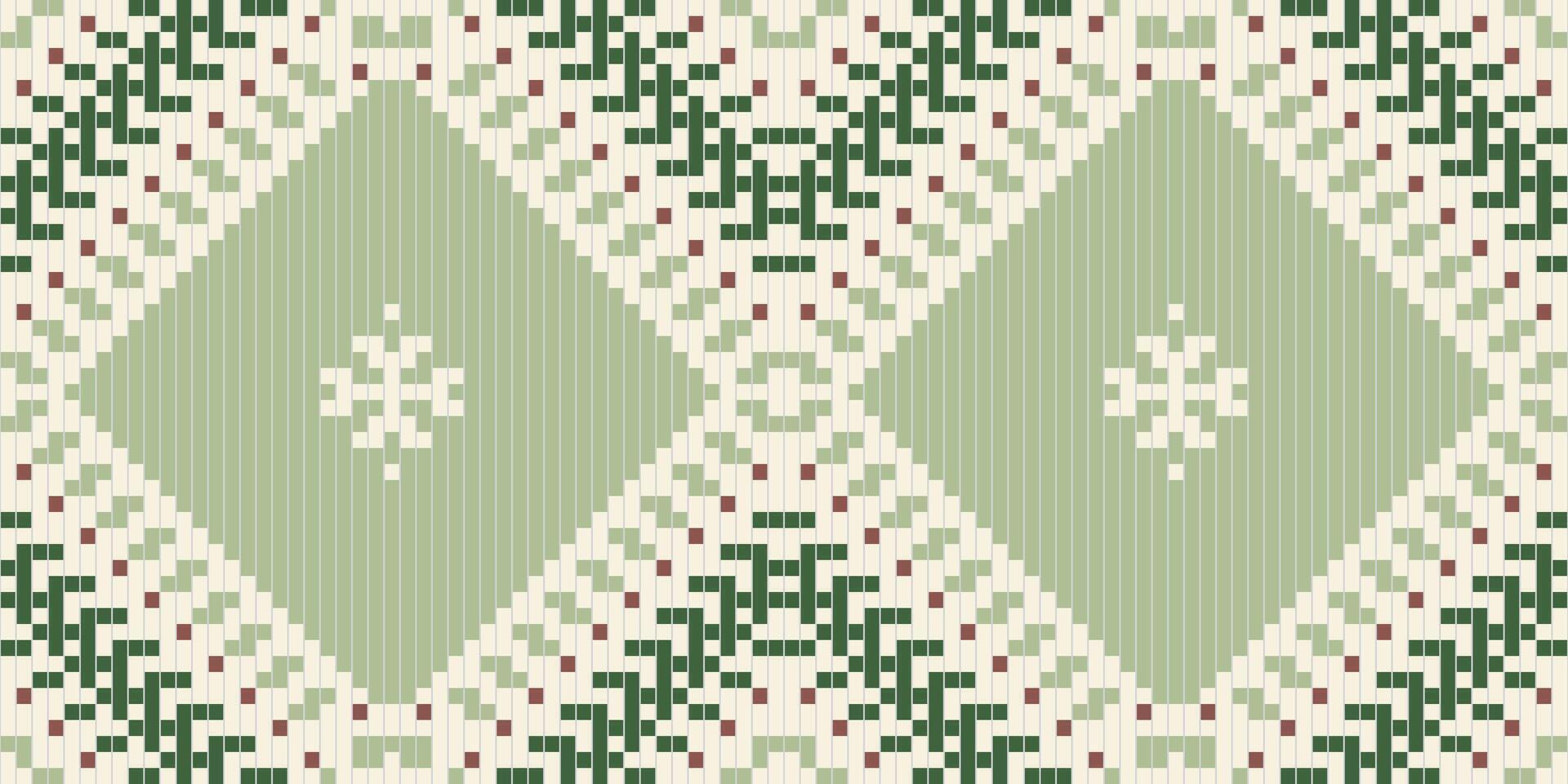 Scandinavian Ethnic Design Pattern Easyfolk Embroidery, Aztec Geometric Ornament Print. Design for Carpet, Wallpaper, Clothing, Wrapping, Fabric vector