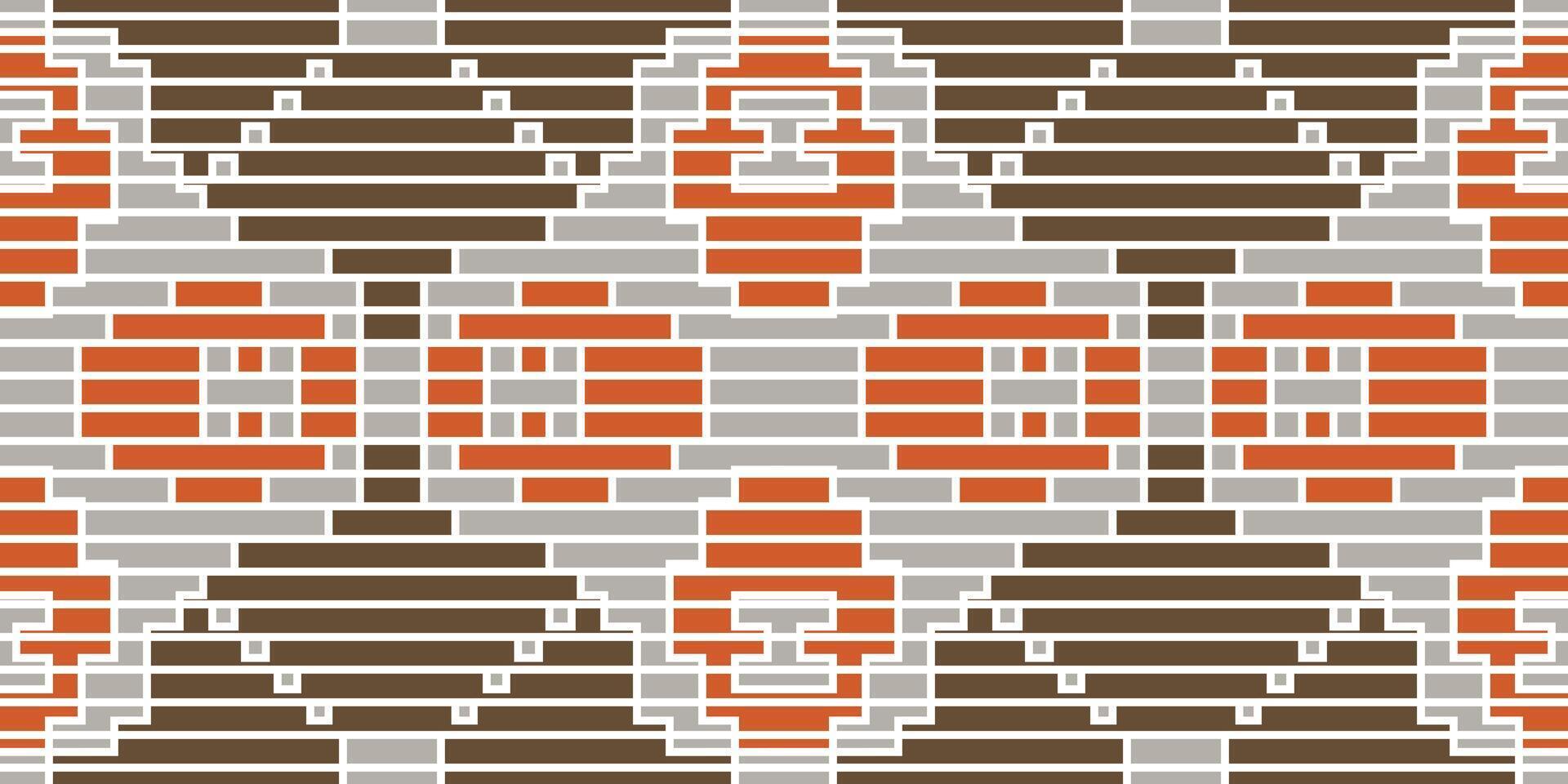 Indonesia Ethnic Design Patternfolk Embroidery, Aztec Geometric Ornament Print. Design for Carpet, Wallpaper, Clothing, Wrapping, Fabric vector