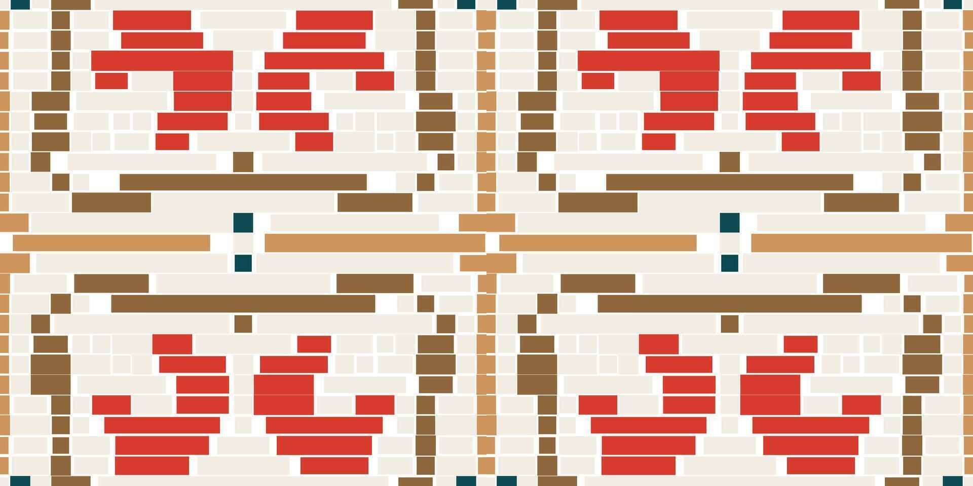Ethnic Design Geometric Patterns Examplesfolk Embroidery, Aztec Geometric Ornament Print. Design for Carpet, Wallpaper, Clothing, Wrapping, Fabric vector