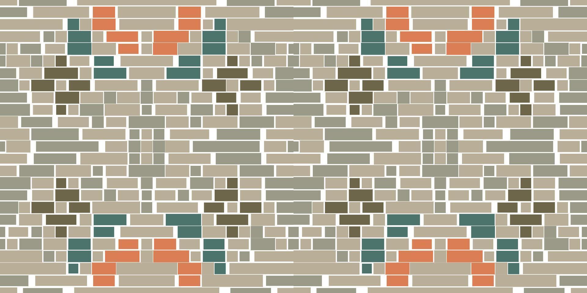 Geometry Traditional Log Cabin Quilt Patternfolk Embroidery, Aztec Geometric Ornament Print. Design for Carpet, Wallpaper, Clothing, Wrapping, Fabric vector