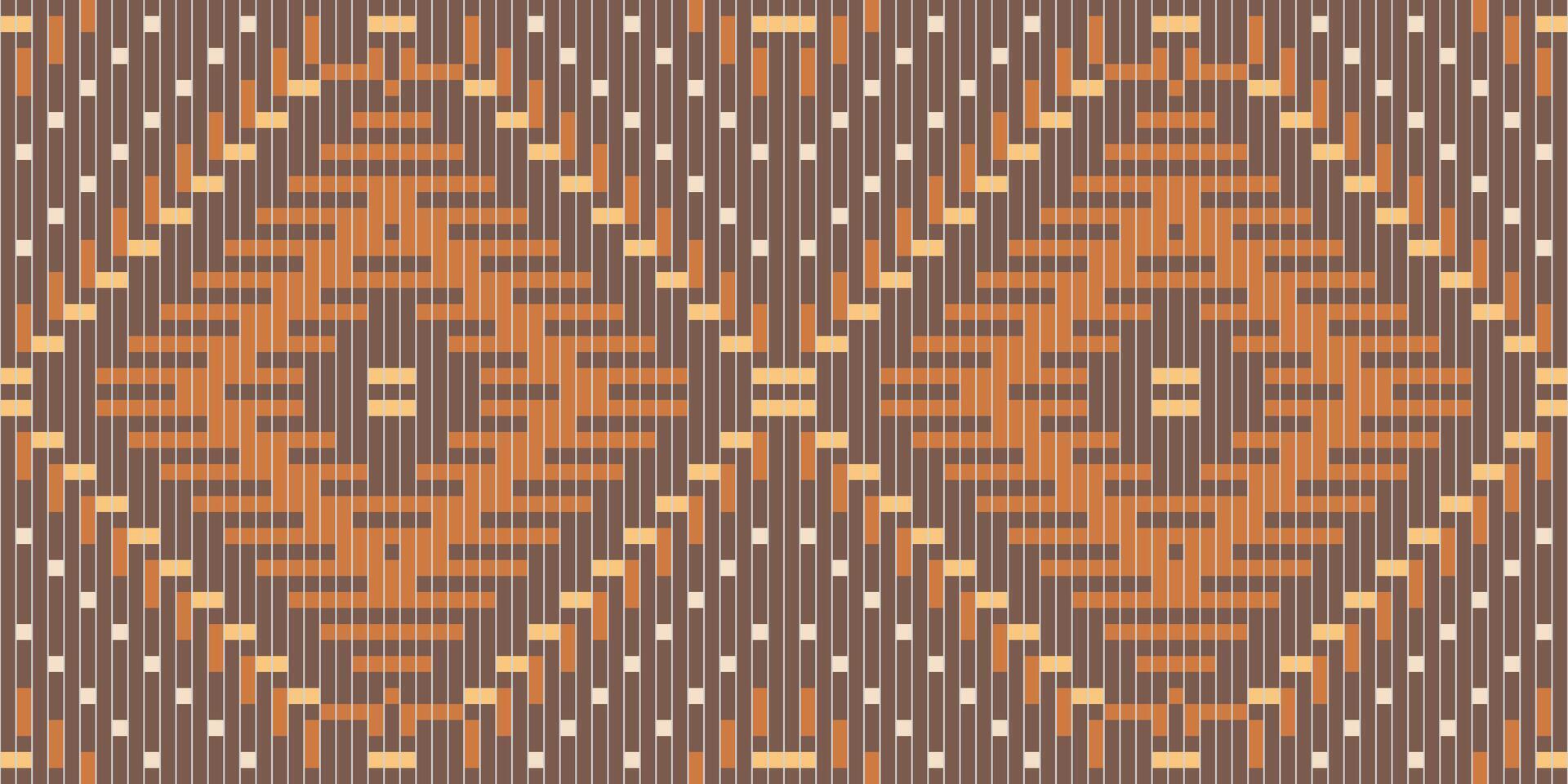Baroque Ikat Kurti Patternfolk Embroidery, Aztec Geometric Ornament Print. Design for Carpet, Wallpaper, Clothing, Wrapping, Fabric vector