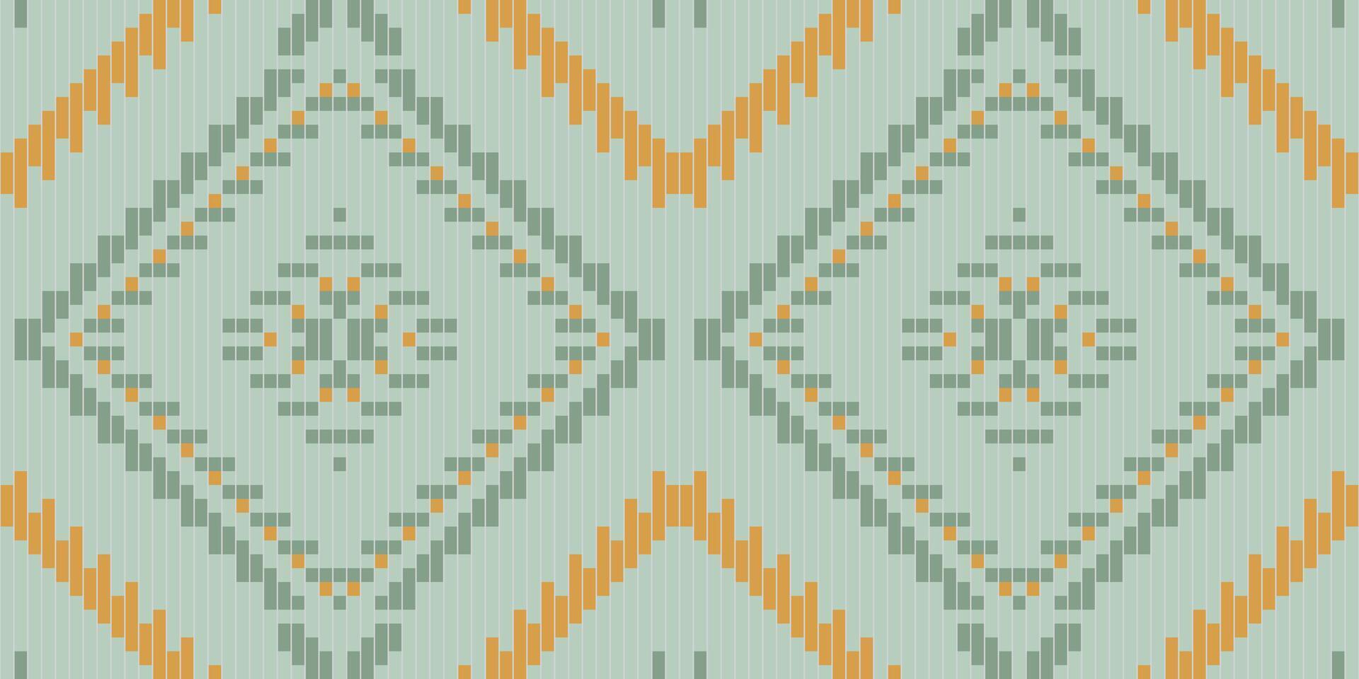 Retro Traditional Pattern Drawingfolk Embroidery, Aztec Geometric Ornament Print. Design for Carpet, Wallpaper, Clothing, Wrapping, Fabric vector