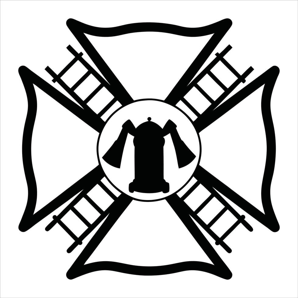 Firefighter Clipart for Rescue Team Logos vector