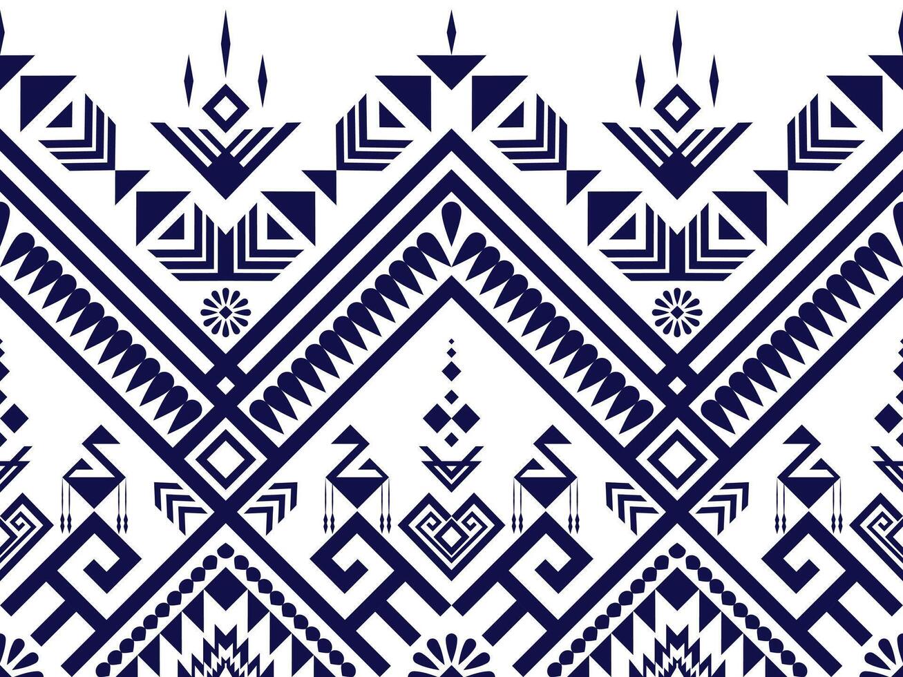 Ethnic seamless pattern. Tribal geometric background. Boho ornament. Navajo pattern design. Native American style. clothing, textile, wrapping, background, wallpaper, carpet, embroidery, print vector