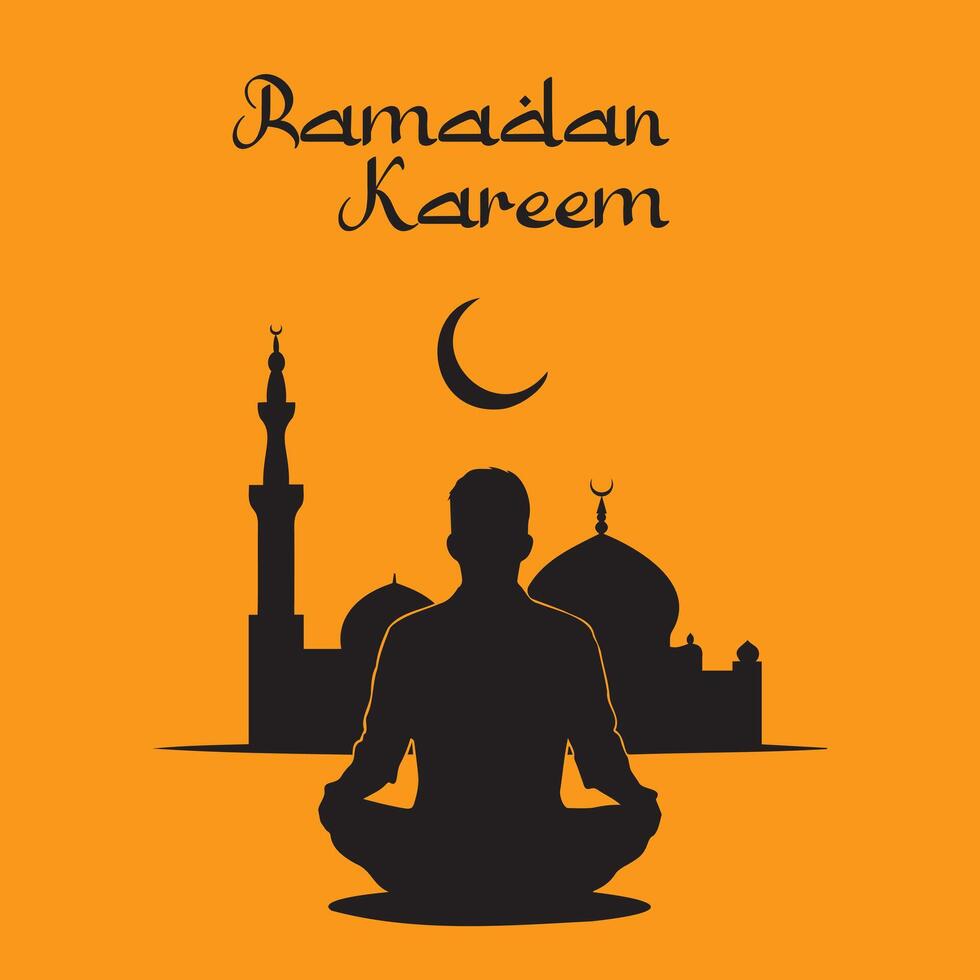 Ramadan Kareem Banner, poster vector