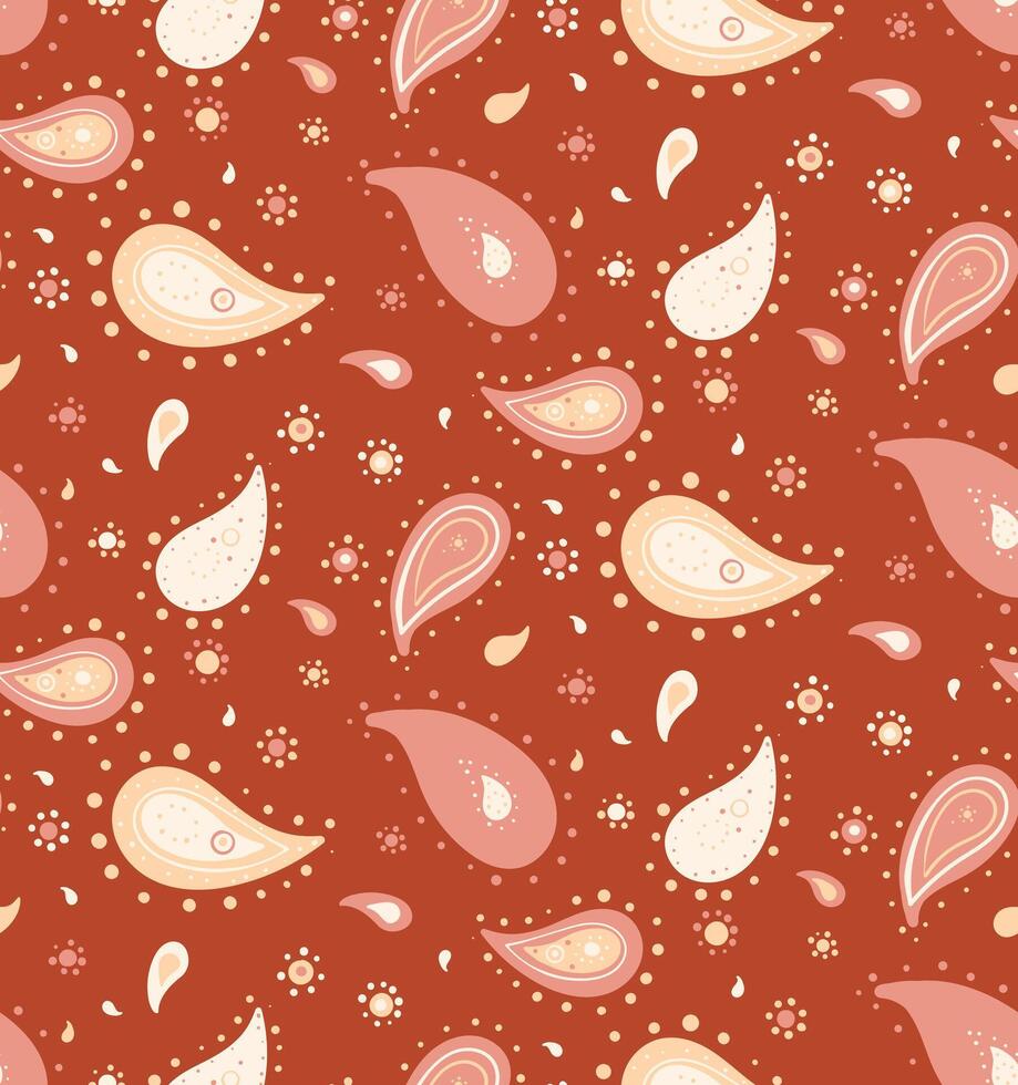 Sketch paisley as horizontal ink. Seasonal orient on botanical creativity. Romance carpet at Indian cucumber contemporary. vector
