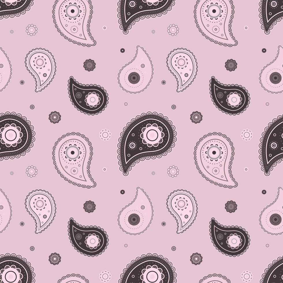 Complexity herb, india floral pattern. Foliage east as abstract ornament. Background wear, flourish striped. vector