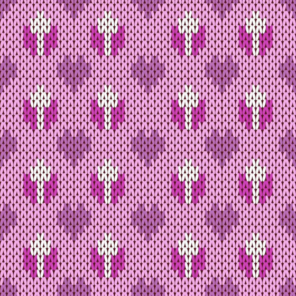 Geometric ethnic pattern embroidery design for background vector