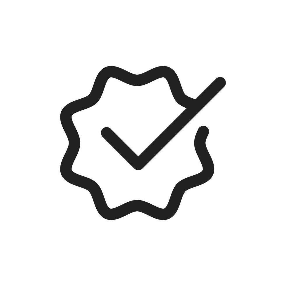 A sleek and modern checkmark icon that symbolizes approval and confirmation, making it the perfect addition for use in digital designs, websites, and user interfaces across various applications vector