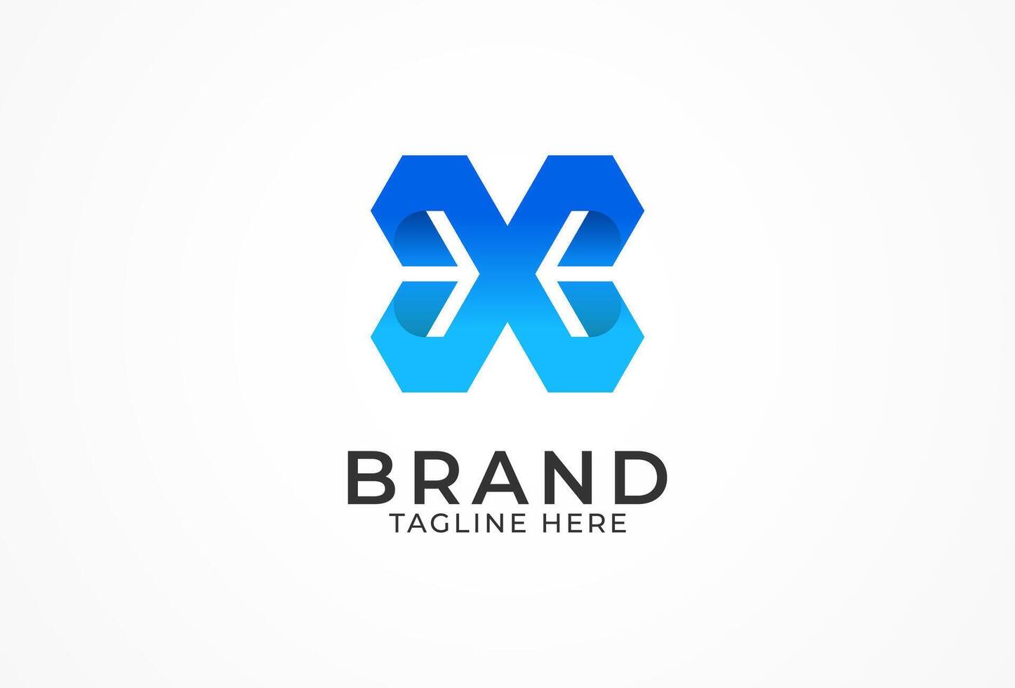 Letter X Arrow Logo design inspiration vector