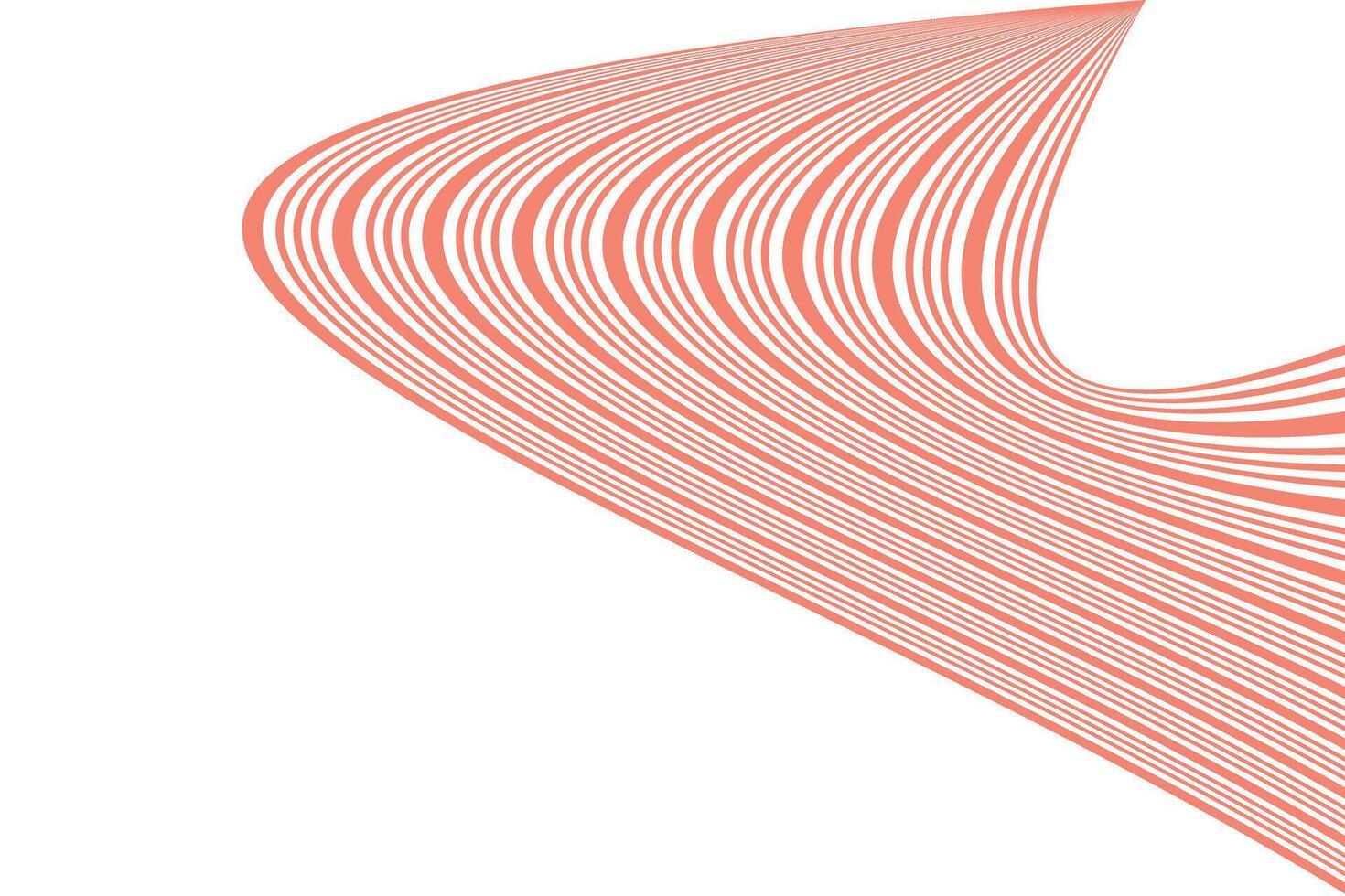simple abstract tomato color creative wavy line pattern abstract red wave lines that can be used as a background or texture vector