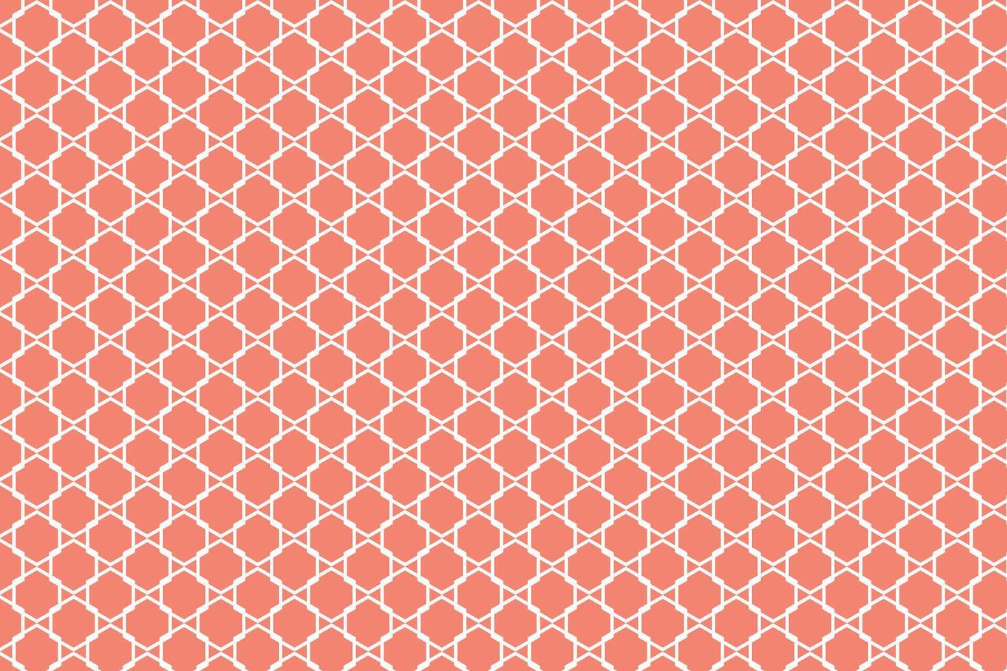 simple abstract white color creative geometric pattern tomato color background coral geometric pattern background that can be used as a background or texture vector