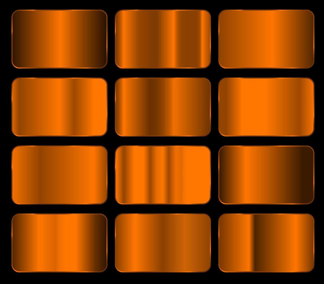 Orange gradients. orange gradient for Halloween banners, insects, posters background vector