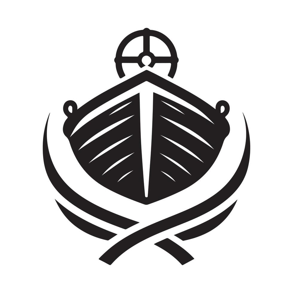 Trendy Lifeboat Silhouette Vectors Art Downloads