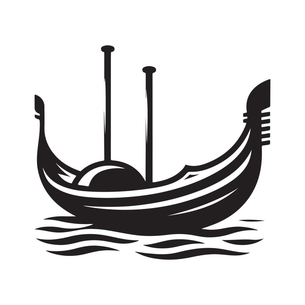 Stylish Gondola Silhouette Vectors for All Design Needs