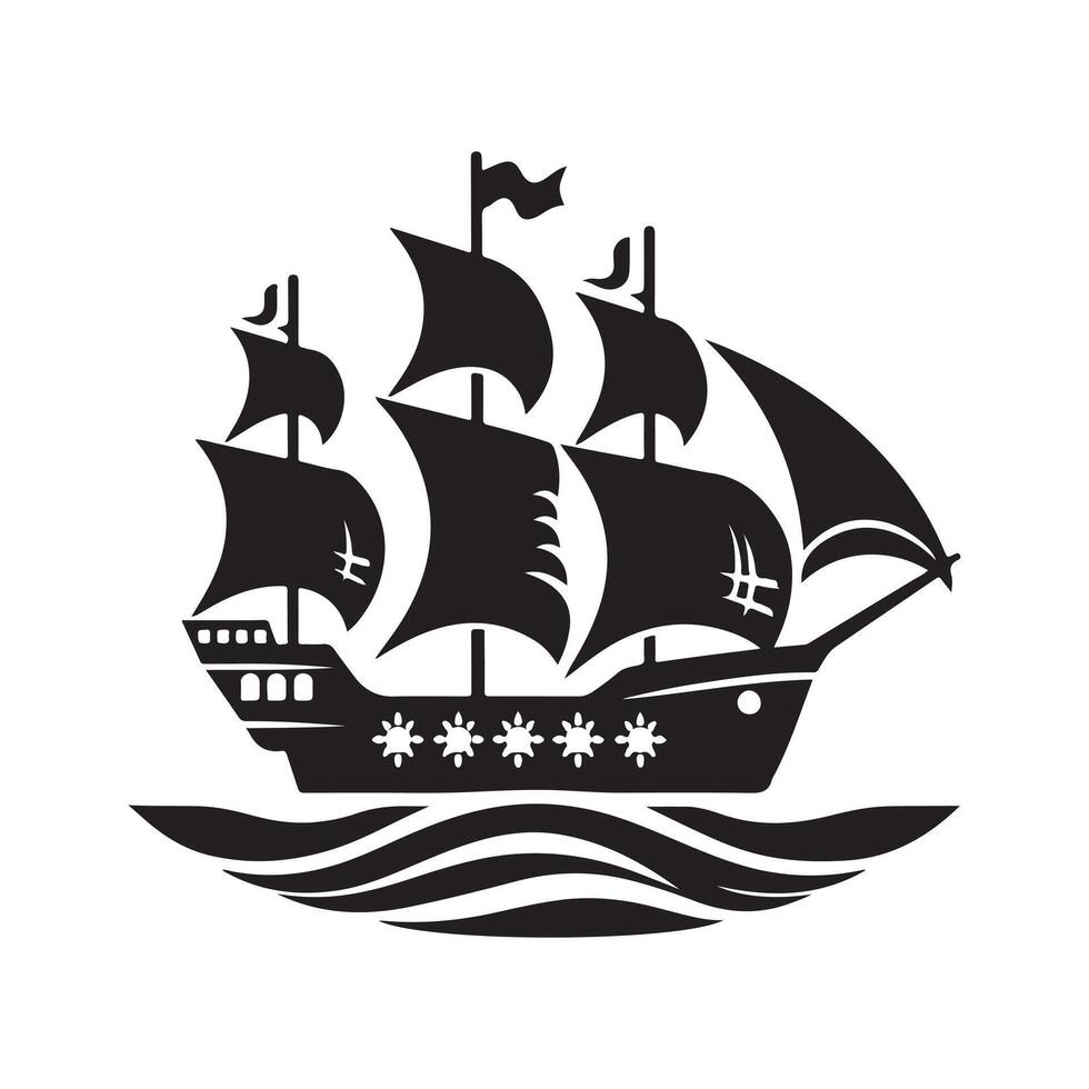 Perfect Galleon Silhouette Vectors Designs for Creative Projects